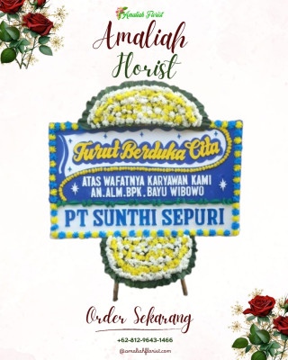 Papan Bunga Duka di Menes